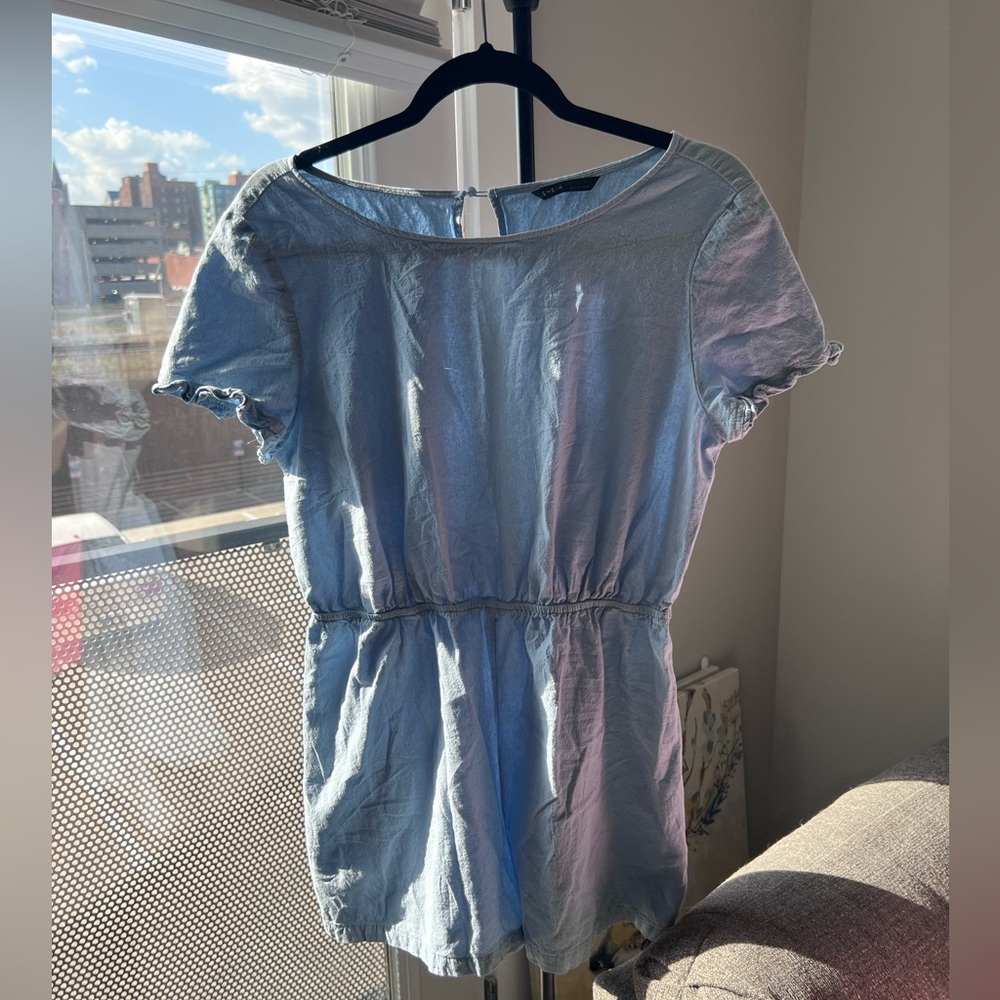 Light blue romper
